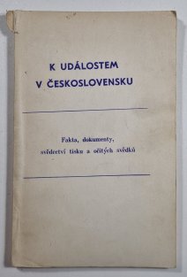 K událostem v Československu