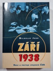 Září 1938 - Role a postoje spojenců ČSR - 