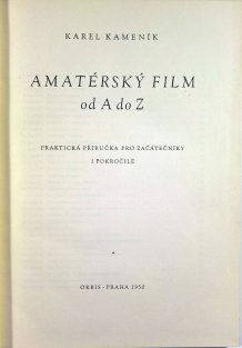 Amatérský film od A do Z