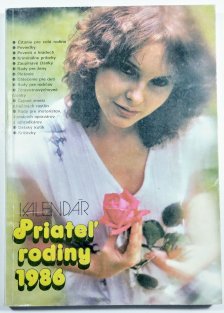 Priatel rodiny 1986 - kalendář