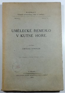 Umělecké řemeslo v Kutné Hoře