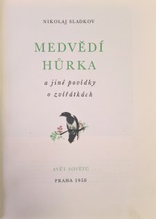 Medvědí hůrka a jiné povídky o zvířátkách