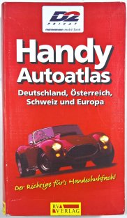 Handy Autoatlas - Deutschland, Österreich, Schweiz und Europa