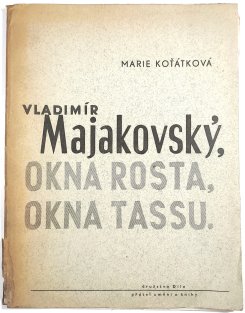 Vladimír Majakovský, Okna Rosta, Okna Tassu