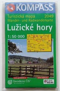 mapa - Lužické hory 1:50 000