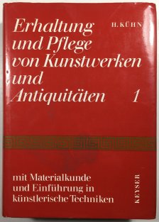 Erhaltung und Pflege von Kunstwerken und Antiquiten 1