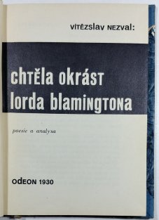 Chtěla okrást lorda Blamingtona