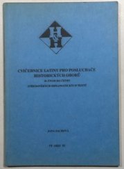 Cvičebnice latiny pro posluchače historických oborů II. úvod do četby - 