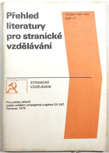 Přehled literatury pro stranické vzdělávání