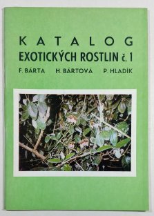 Katalog exotických rostlin č. 1