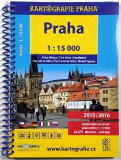 Praha  1:15000 - Altas města