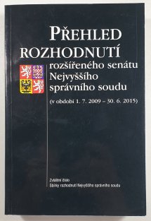 Přehled rozhodnutí rozšířeného senátu Nejvyššího správního soudu