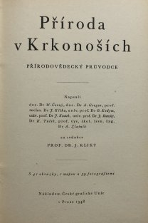 Příroda v Krkonoších