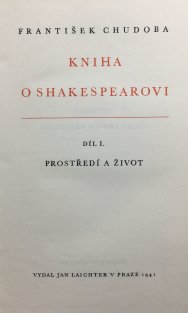 Kniha o Shakespearovi 1.