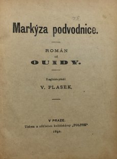 Markýza podvodnice