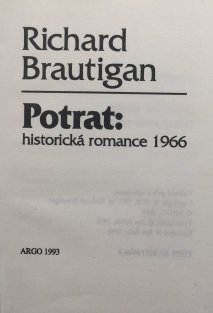 Potrat - historická romance 1966