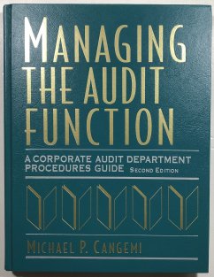 Managing the Audit Function