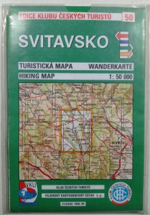 mapa - KČT 50 - Svitavsko